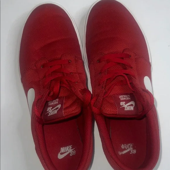 Nike SB Portmore II Solar Red White - Picture 7 of 8